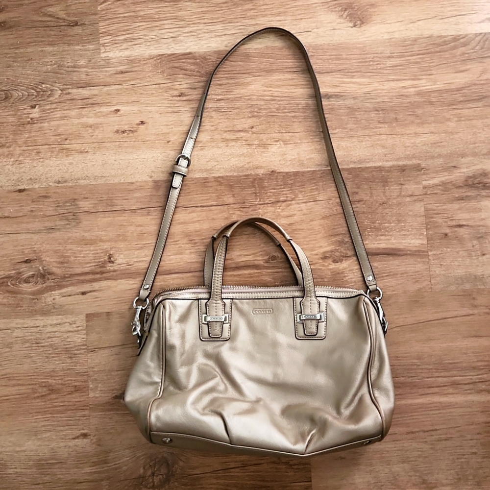 COACH leather purse